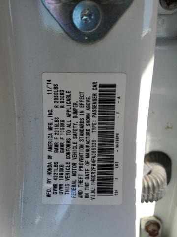 2015 HONDA ACCORD EXL 1HGCR2F84FA065935