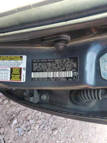 2012 TOYOTA COROLLA BA - 2T1BU4EE7CC755407