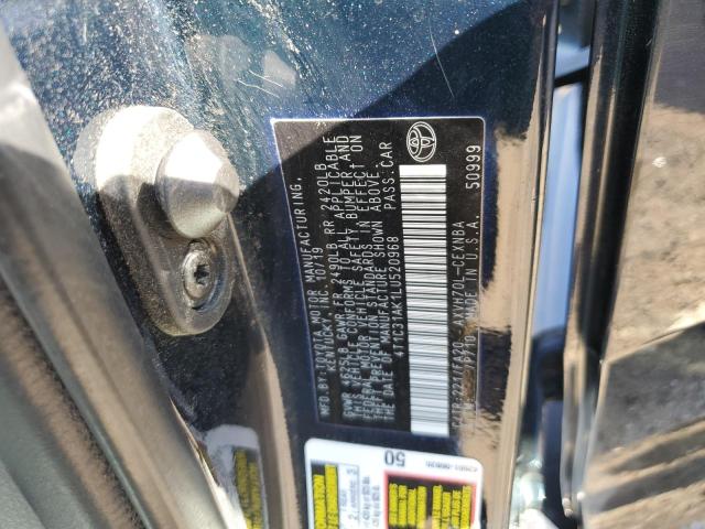 2020 TOYOTA CAMRY LE 4T1C31AK1LU520968
