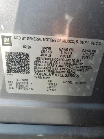 2020 GMC TERRAIN SL 3GKALVEX7LL255965