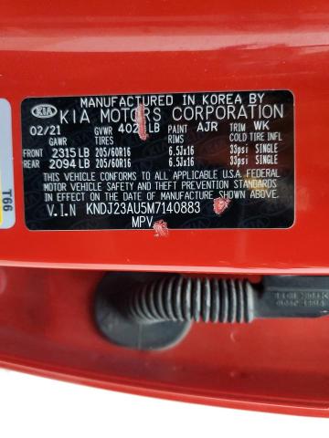 2021 KIA SOUL LX KNDJ23AU5M7140883
