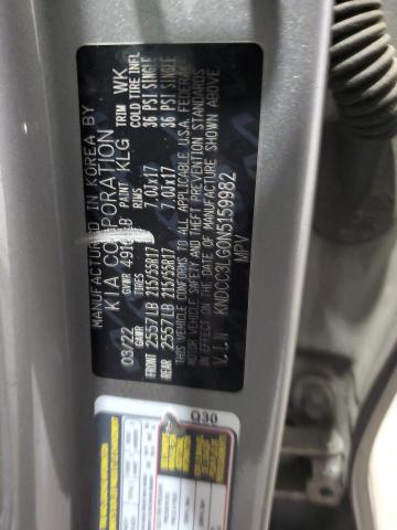 2022 KIA NIRO S KNDCC3LG0N5159982