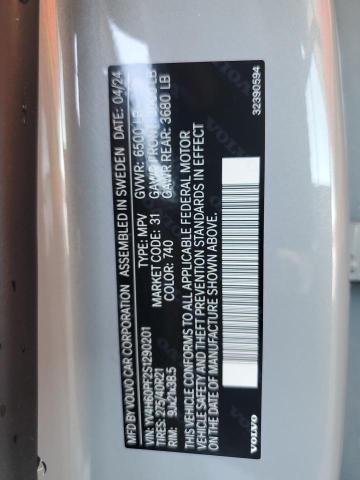 2025 VOLVO XC90 ULTRA YV4H60PF2S1290201