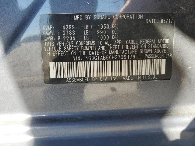 2017 SUBARU IMPREZA PREMIUM 4S3GTAB60H3739179