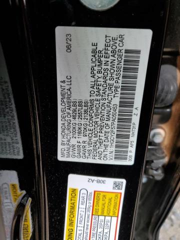 2023 HONDA ACCORD HYBRID SPORT 1HGCY2F57PA050453
