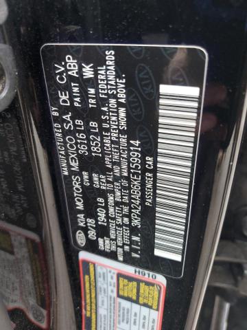 2019 KIA RIO S 3KPA24AB6KE159914