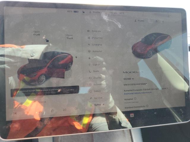2022 TESLA MODEL 3 5YJ3E1EAXNF369821