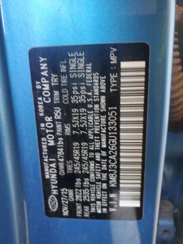 2016 HYUNDAI TUCSON LIMITED KM8J3CA26GU133051
