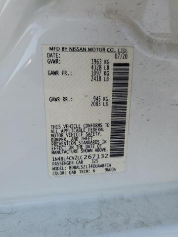 2020 NISSAN ALTIMA SR - 1N4BL4CV2LC267132