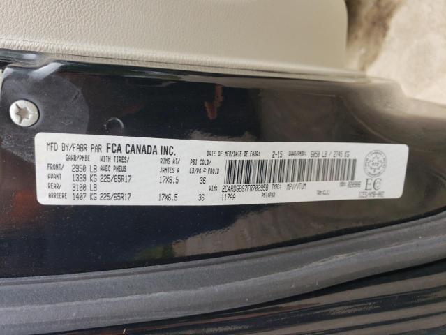 2015 DODGE GRAND CARA 2C4RDGBG7FR702958