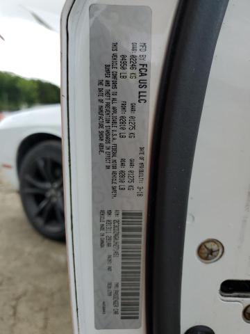 2018 DODGE CHALLENGER 2C3CDZAG0JH271451