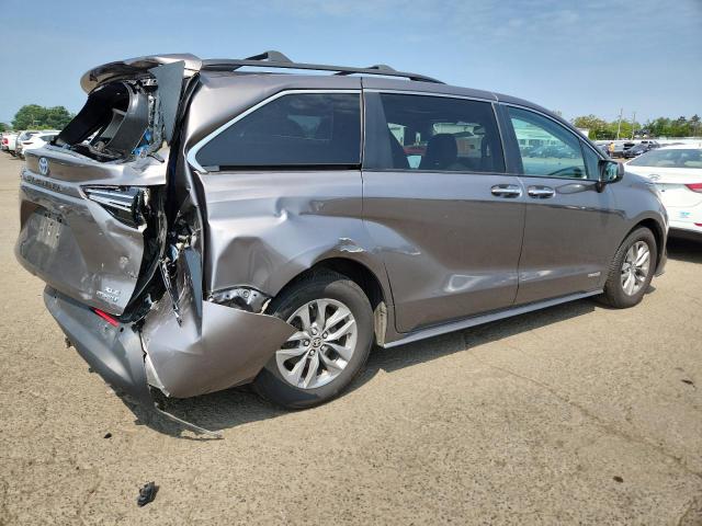 2021 TOYOTA SIENNA XLE 5TDYRKEC8MS037114
