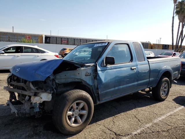 NISSAN FRONTIER K 2002 blue  gas 1N6DD26S02C364220 photo #1