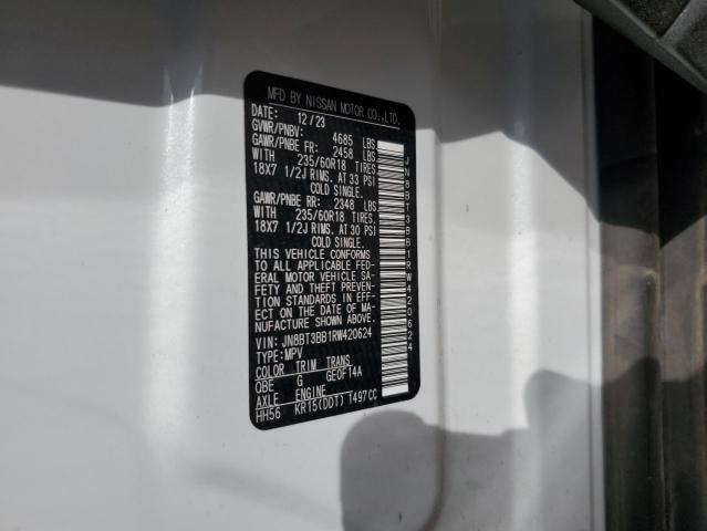 2024 NISSAN ROGUE SV - JN8BT3BB1RW420624