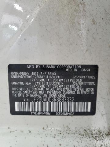 2024 SUBARU CROSSTREK JF2GUADC3R8883332