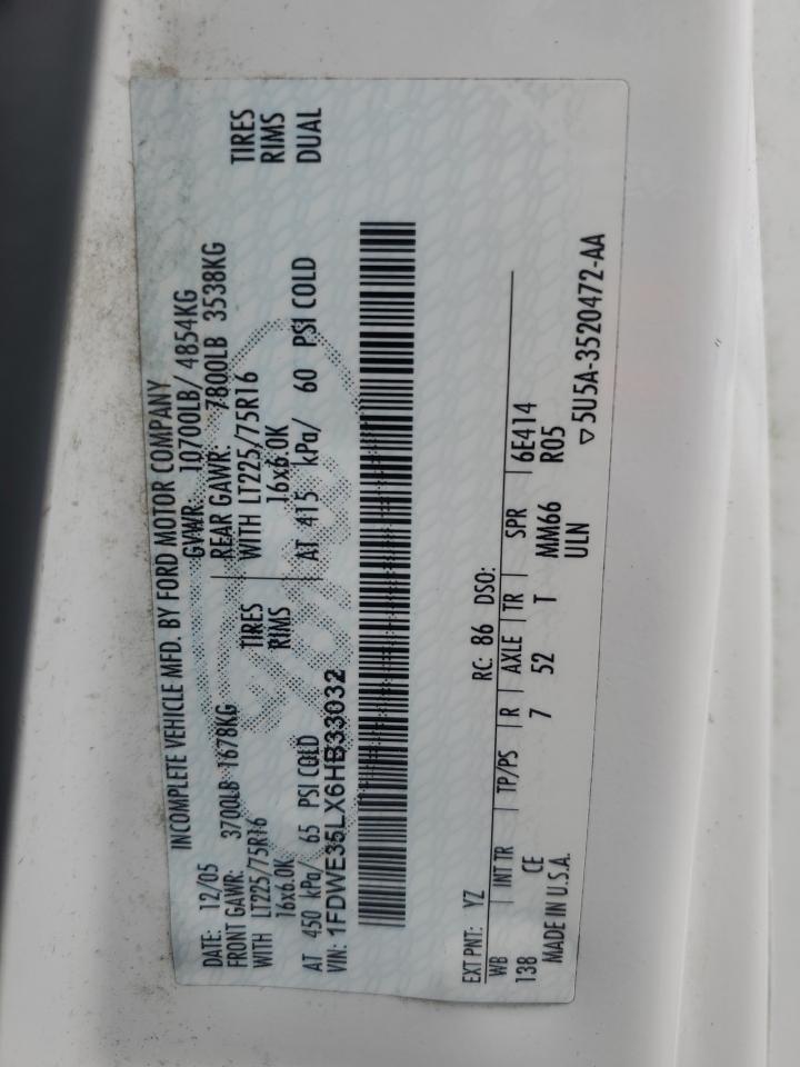 Lot #3287676100 2006 FORD ECONOLINE