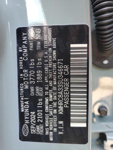 2025 HYUNDAI VENUE SEL KMHRC8A33SU346671