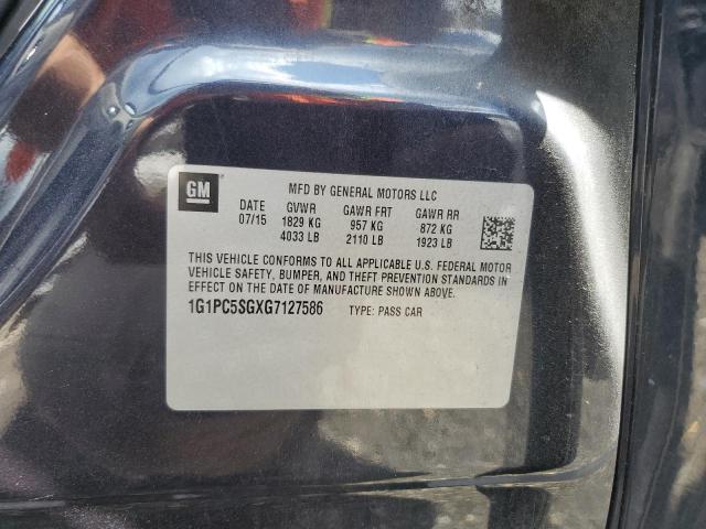 2016 CHEVROLET CRUZE LIMITED LS 1G1PC5SGXG7127586