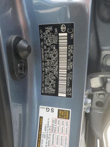 2022 TOYOTA COROLLA LE JTDEPMAE9NJ195097