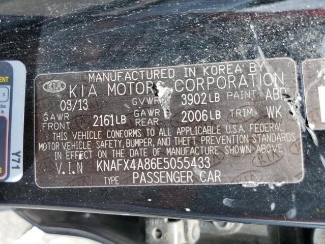 2014 KIA FORTE EX - KNAFX4A86E5055433