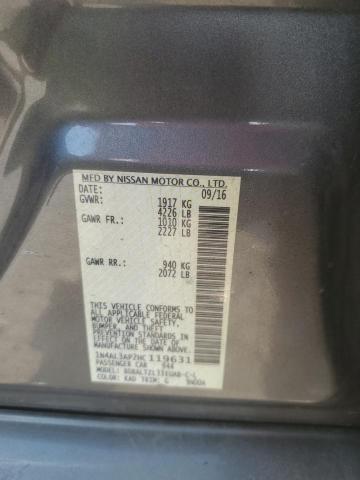 2017 NISSAN ALTIMA - 1N4AL3AP2HC119631