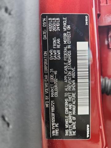 2015 VOLVO V60 PREMIE YV1612SC0F1195721