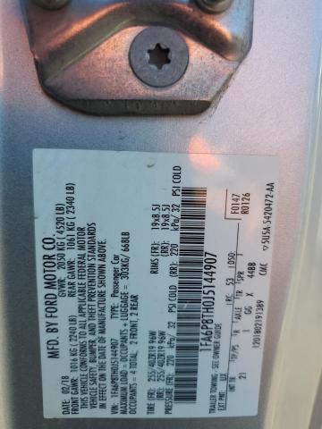 2018 FORD MUSTANG 1FA6P8TH0J5144907