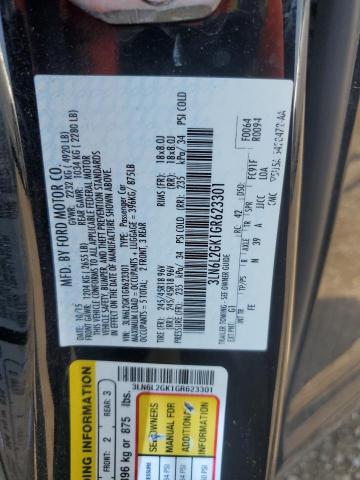 2016 LINCOLN MKZ 3LN6L2GK1GR623301