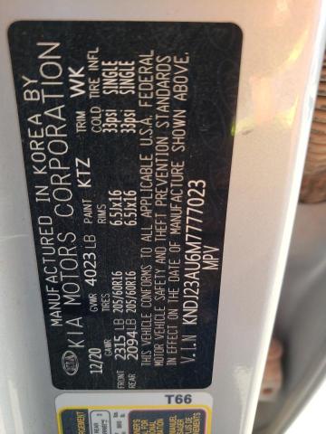 2021 KIA SOUL LX - KNDJ23AU6M7777023