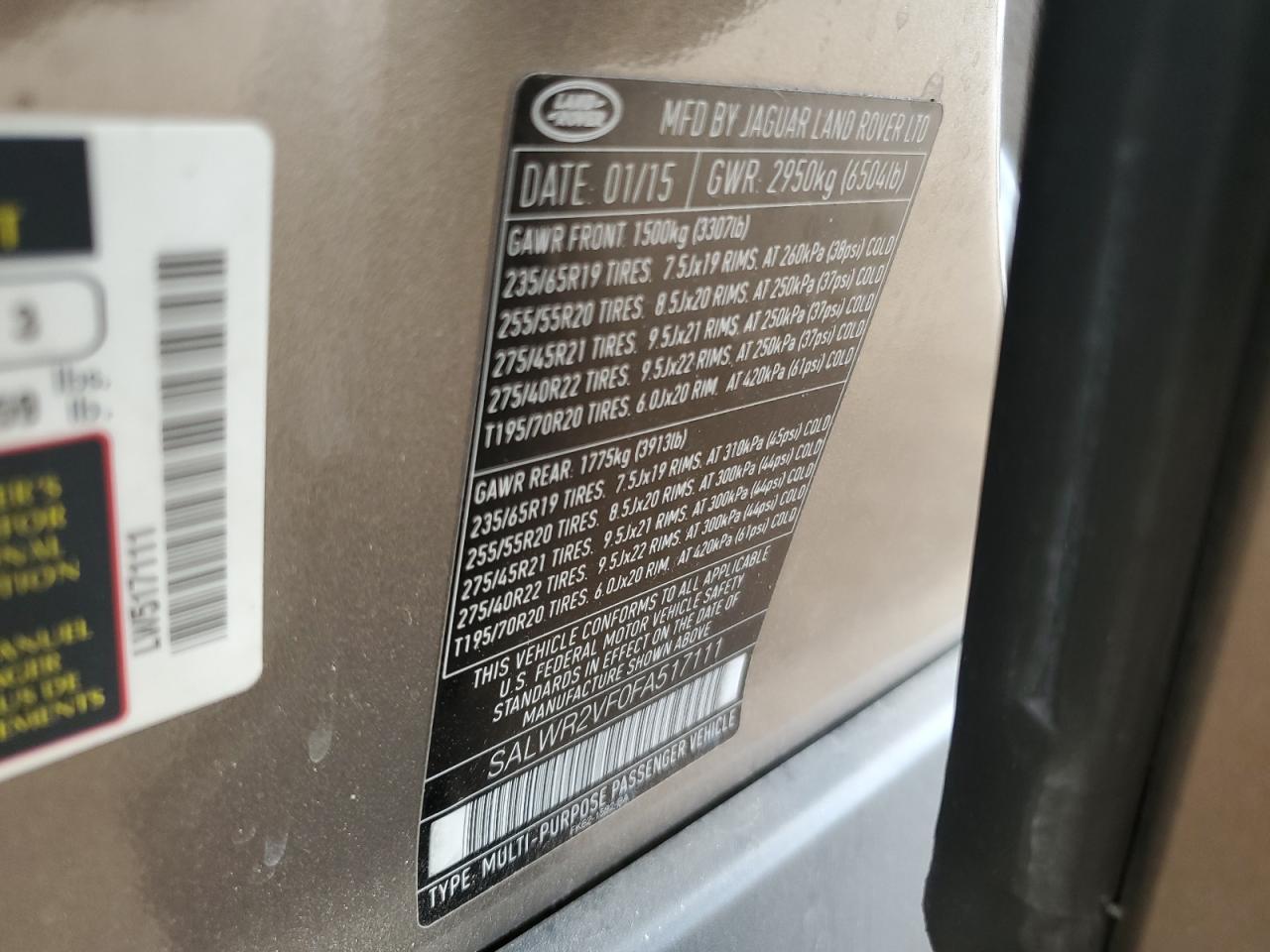 LAND ROVER RANGE ROVER HSE