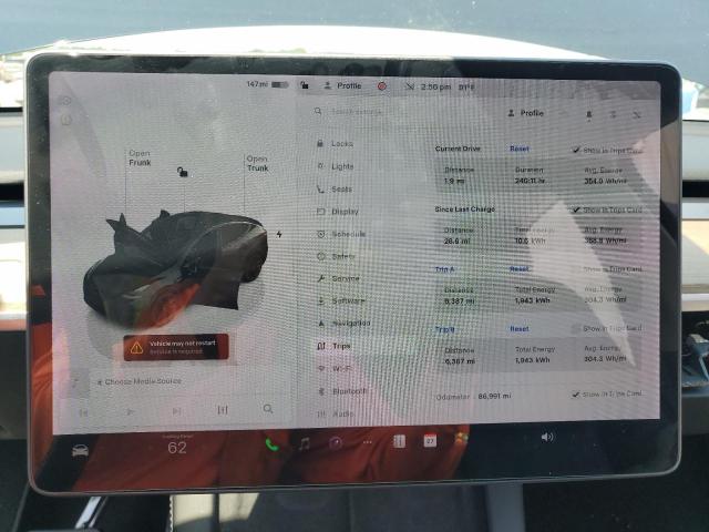 2022 TESLA MODEL Y 7SAYGDEE9NF360776