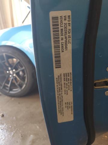 2023 DODGE CHARGER SC 2C3CDXGJ4PH583451