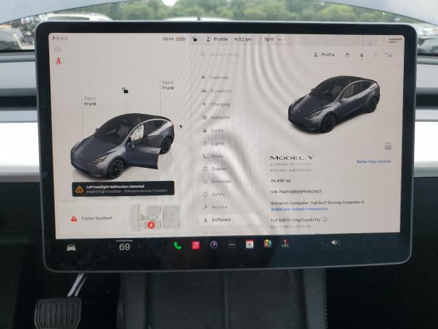 2023 TESLA MODEL Y 7SAYGDEE5PF860937