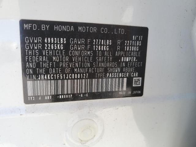 2018 ACURA RLX TECH JH4KC1F51JC000127