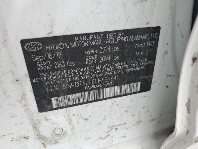 2020 HYUNDAI ELANTRA SE - 5NPD74LF8LH539641
