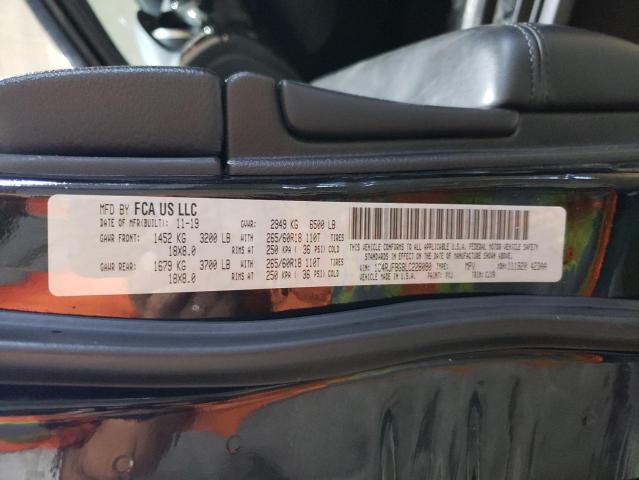 2020 JEEP GRAND CHER - 1C4RJFBG8LC228090