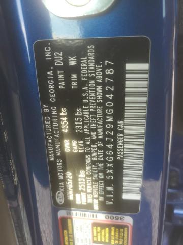 2021 KIA K5 GT LINE - 5XXG64J29MG042787