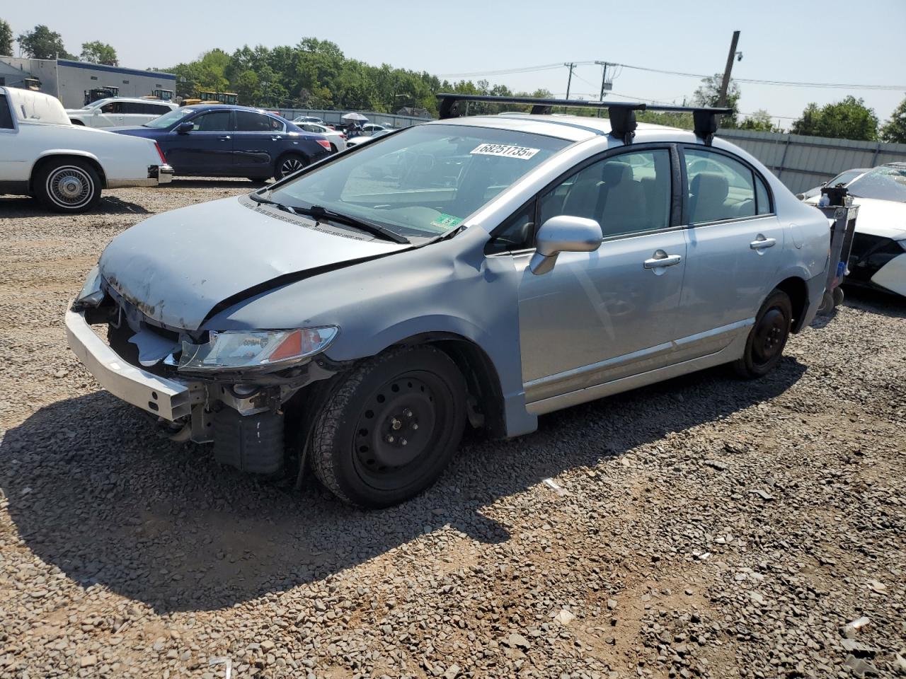 Lot #3302697007 2008 HONDA CIVIC LX