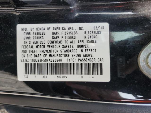 2015 ACURA TLX TECH 19UUB2F59FA020648