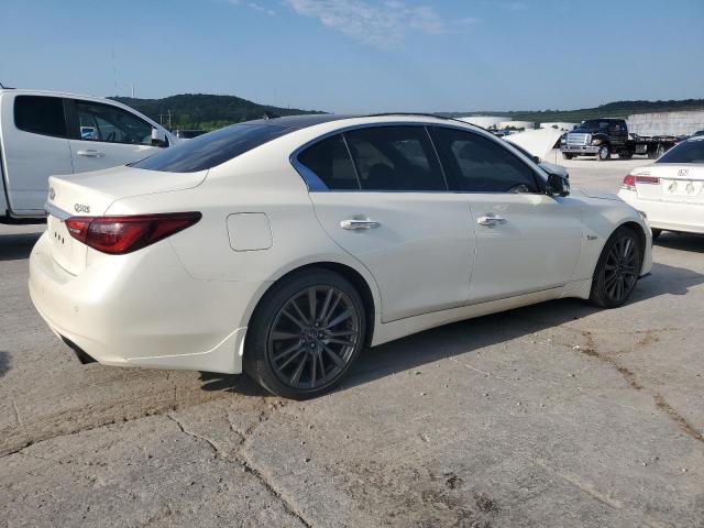 INFI Q50 RED SPORT 400 2019 white  gas JN1FV7AR6KM800348 photo #4