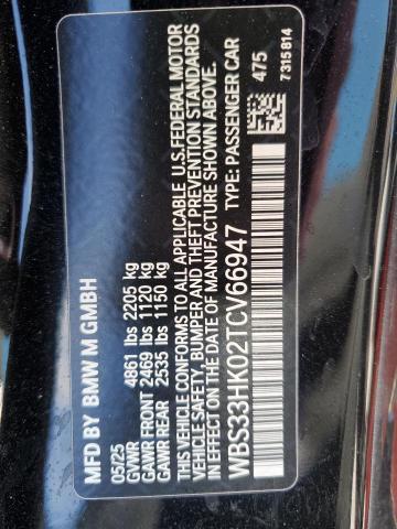 2026 BMW M4 COMPETI WBS33HK02TCV66947