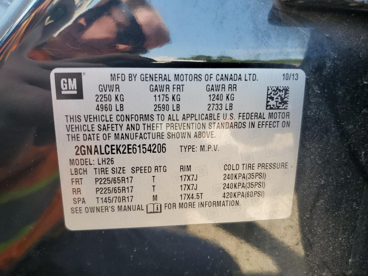 CHEVROLET EQUINOX LT