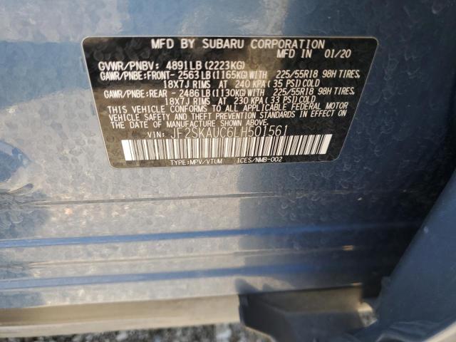 2020 SUBARU FORESTER L JF2SKAUC6LH501561