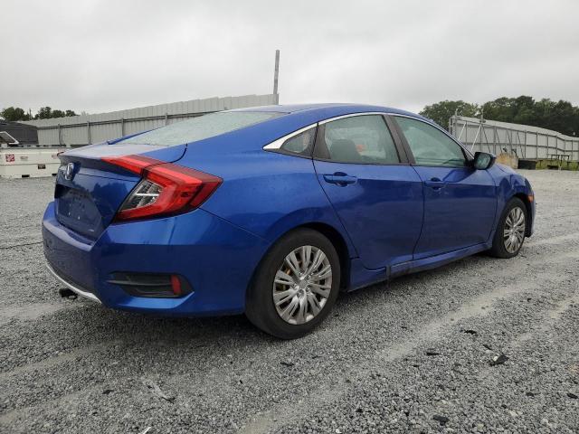 HONDA CIVIC LX 2020 blue  gas 2HGFC2F67LH545977 photo #4