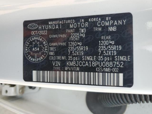 2023 HYUNDAI TUCSON LUXURY KM8JCCA18PU088752