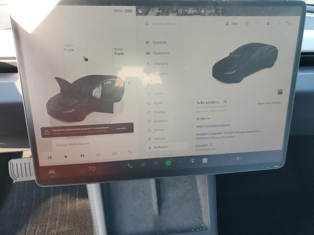 2025 TESLA MODEL 3 5YJ3E1EB8SF898933