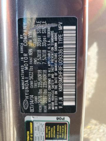 2015 HYUNDAI SANTA FE G KM8SMDHF8FU093361