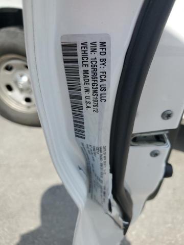 2022 RAM 1500 CLASSIC TRADESMAN 1C6RR6FG3NS197012