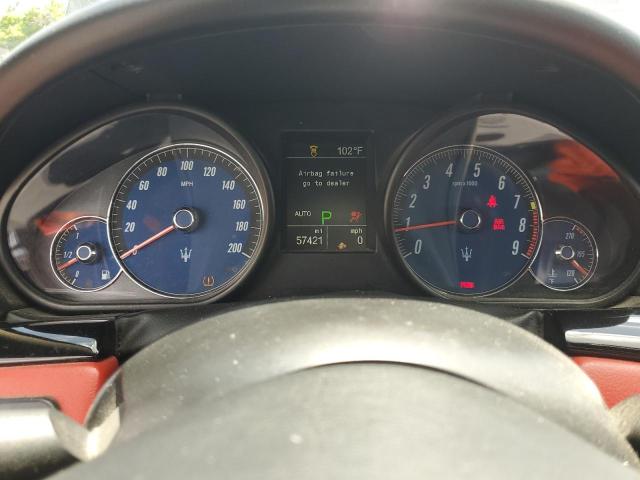 2015 MASERATI GRANTURISM ZAM45VLA1F0136579