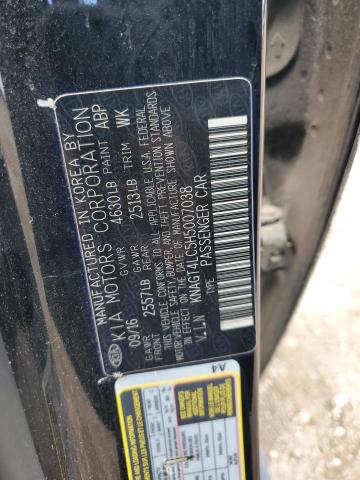 2017 KIA OPTIMA HYB KNAGT4LC5H5007038